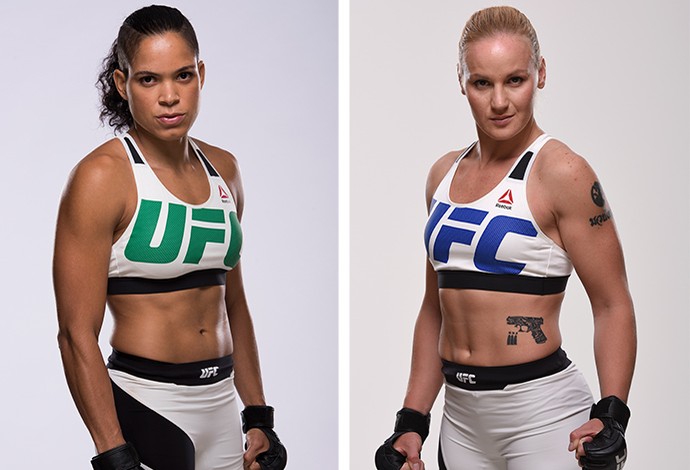 MONTAGEM - UFC Amanda Nunes x Valentina Shevchenko (Foto: Editoria da Arte)