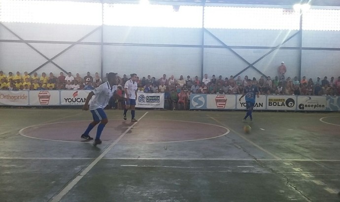 Barra Mansa despacha Quatis pela Copa Rio Sul de Futsal (Foto: Diego Gavazzi/TV Rio Sul)