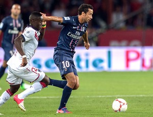 Nenê, PSG x Burdeos (Foto: Agência AFP)