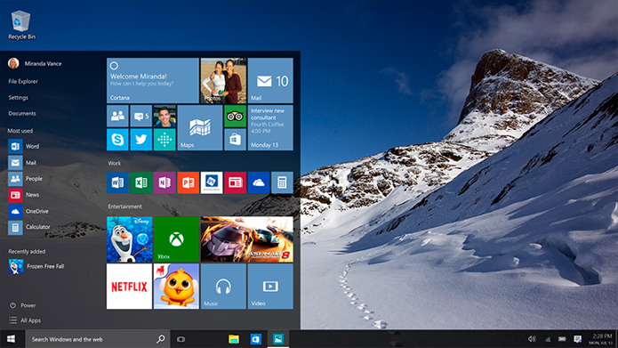 Microsoft já estaria com Windows pronto para grande atualização do dia 29 (Foto: Divulgação)