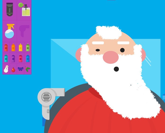 Selfie do Papai Noel (Foto: Reprodução/Gabrielle Lancellotti) Selfie do Papai Noel (Foto: Reprodução/Gabrielle Lancellotti)
