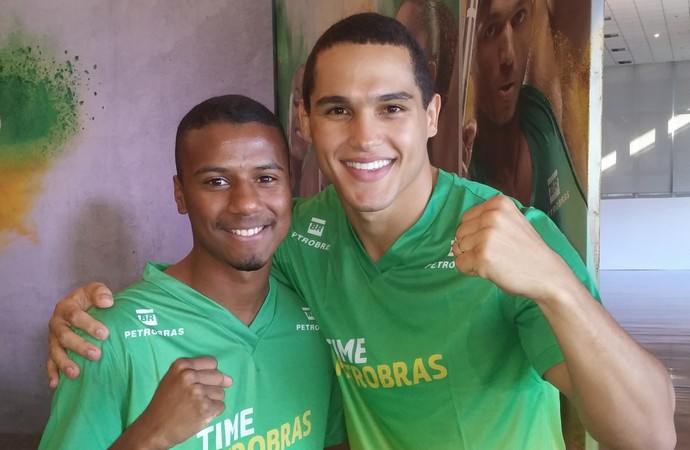 Patrick Lourenço e Michel Borges estarão na Rio 2016 (Foto: Felipe Siqueira)