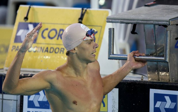 Cielo vence o Maria Lenk e faz melhor marca do mundo em 2014 (Foto: Satiro Sodré/SS Press)