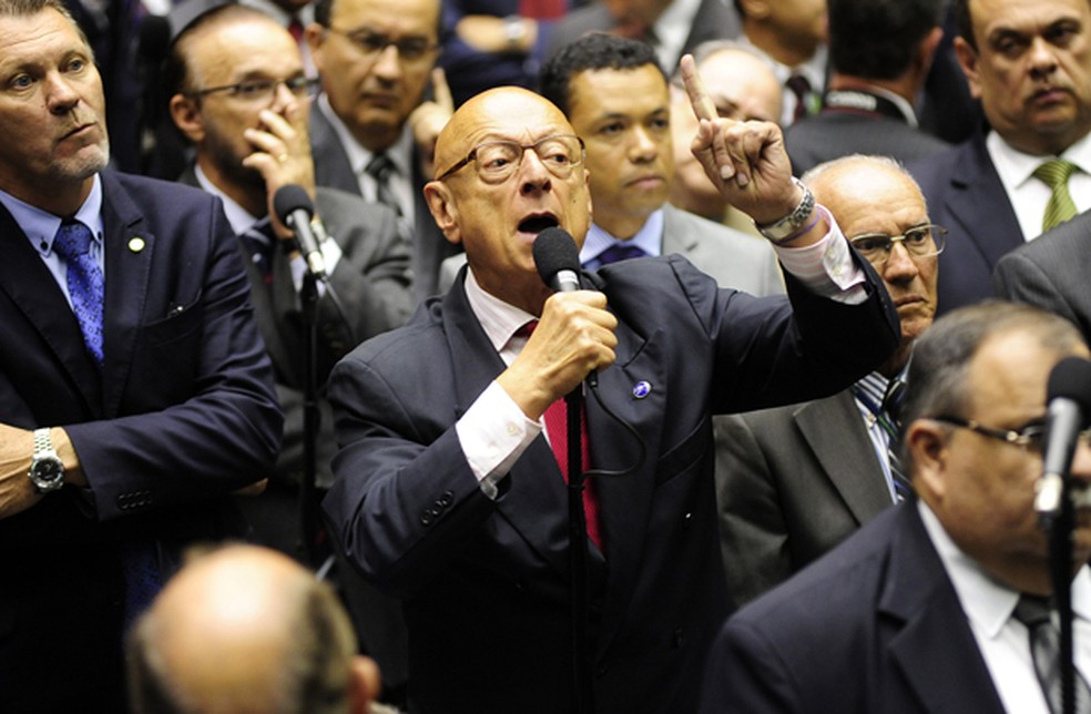 O deputado Esperidião Amin (PP-SC) (Foto: Gustavo Lima/Câmara dos Deputados)