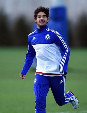 Pato treina no Chelsea (Foto: Reprodução Instagram)