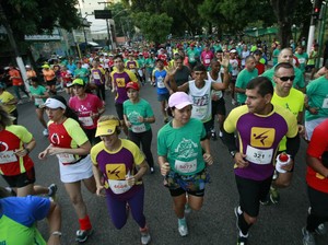 Prática da corrida de rua cresce a cada ano em Belém (Foto: Tarso Sarraf/O Liberal)