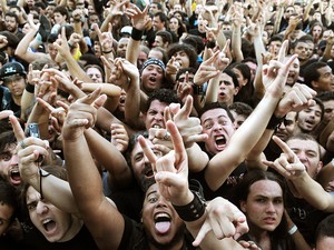 Sétimo e último dia de Rock in Rio homenageia o heavy metal (Foto: Alexandre Durão/G1)