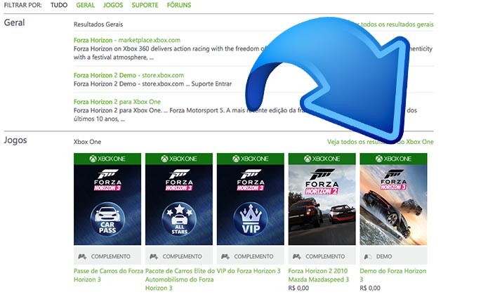Selecione a demo do Forza Horizon 3 (Foto: Reprodução/Murilo Molina)