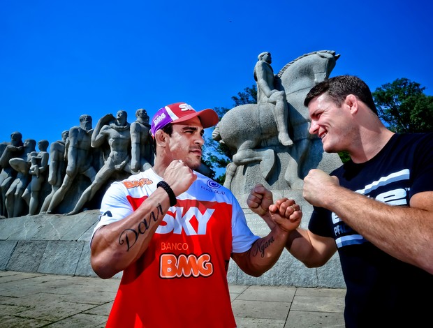 Vitor Belfort x Michael Bisping mma ufc (Foto: Wander Roberto/UFC)