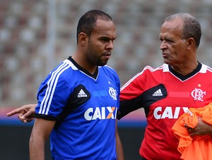 Alecsandro Treino Flamengo  (Foto: Alexandre Vidal)