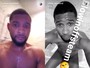 Usher publica nudes no Snapchat e mostra intimidade no banheiro