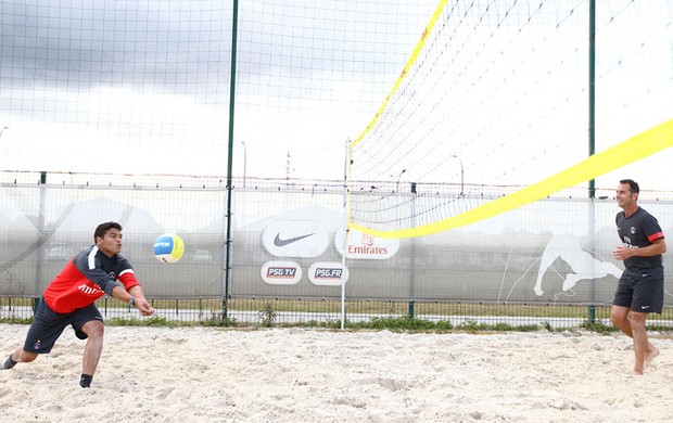 thiago silva psg Treino (Foto: Reprodução / Site Oficial do PSG)