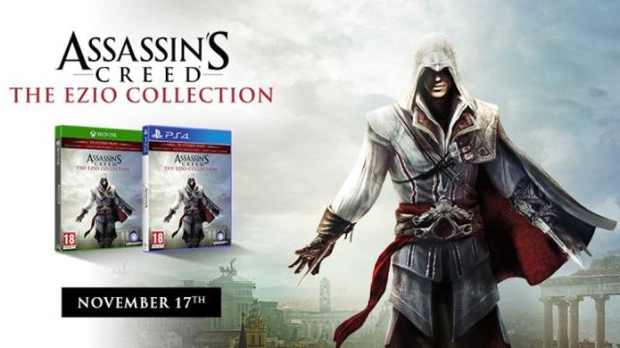 assassin s creed the ezio collection é anunciado para ps4 e xbox one