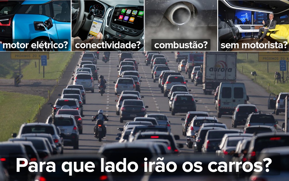 Qual será o futuro dos carros? Indústria ainda não sabe o que vai predominar (Foto: Divulgação/AP/Tiago Queiroz Estadão Conteúdo)