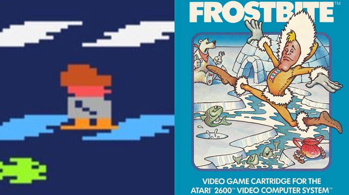 Resultado de imagem para Frostbite ATARI