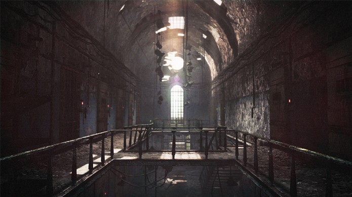 Prisão abandonada deverá ser um dos cenários de Resident Evil: Revelations 2 (Foto: Gematsu) (Foto: Prisão abandonada deverá ser um dos cenários de Resident Evil: Revelations 2 (Foto: Gematsu))