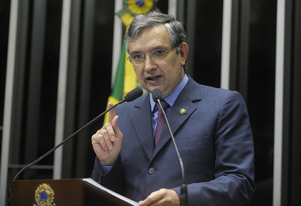 O senador Eduardo Amorim (PSC-SE) (Foto: Moreira Mariz / Agência Senado)