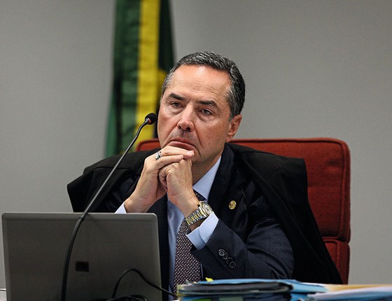 O ministro Luís roberto Barroso no STF (Foto: Agência Senado)