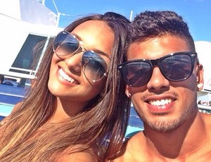 Emerson Palmieri lateral Santos namorada (Foto: Reprodução  / Instagram)