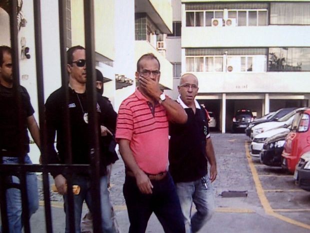 Ex-deputado foi preso na manhã desta quarta-feira (Foto: Reprodução / TV Sergipe)