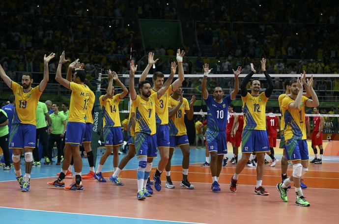 Brasil x México - vôlei masculino (Foto: Reuters) Brasil x México - vôlei masculino (Foto: Reuters)