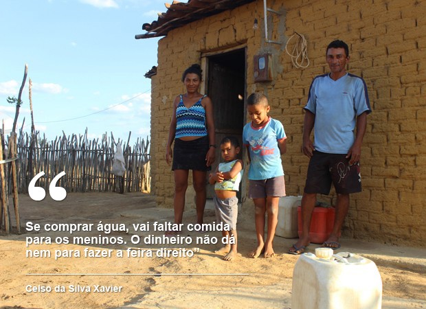 Família também é beneficiária do programa federal e recebe R$ 336 por mês em Queimada Nova (PI) (Foto: Patrícia Andrade/G1)