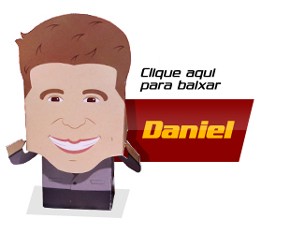 Paper Toy Daniel 2 (Foto: The Voice Brasil/TV Globo)