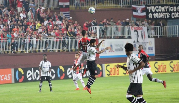 Joinville x Corinthians (Foto: José Carlos Fornér/JEC) Joinville x Corinthians (Foto: José Carlos Fornér/JEC)