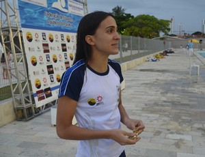 Milena Paiva, nadadora paraibana (Foto: Amauri Aquino / GloboEsporte.com/pb)