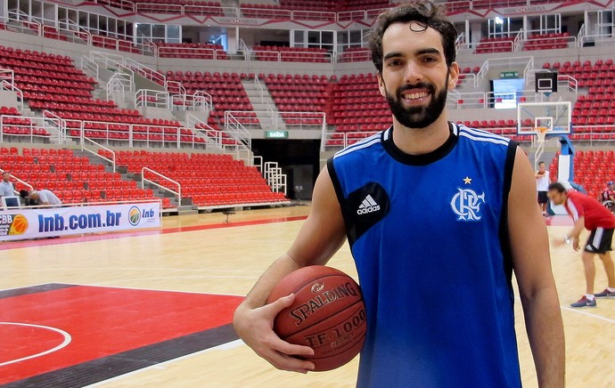 basquete flamengo benite treino (Foto: Daniele Rocha) basquete flamengo benite treino (Foto: Daniele Rocha)