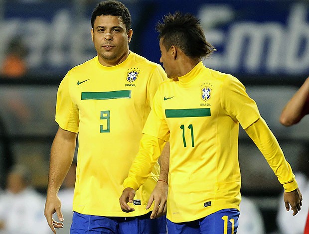 Ronaldo, Neymar, Seleção Brasileira (Foto: AFP)