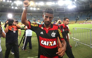 Léo Moura, Flamengo X Boavista (Foto: Márcio Alves / Agência O globo)