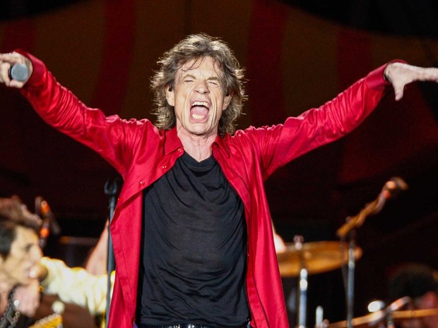 Rolling Stones se apresentam no Maracanã (Foto: Rodrigo Gorosito / G1)