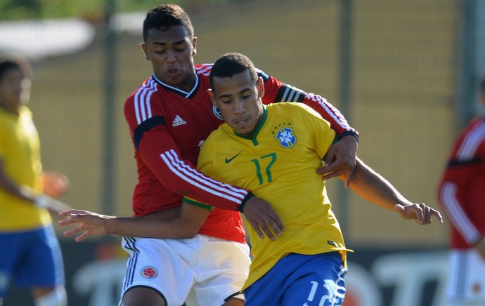Lucas Evangelista Brasil Jhoan Ayala Colombia torneio de TOulon (Foto: Agência Getty Images)