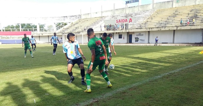 Sparta empata em 1 a 1 com o Tocantinópolis  (Foto: Lucas Ferreira/ TV Anhanguera)