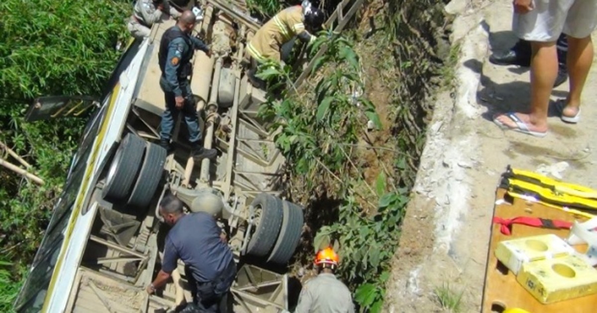 Vítimas têm alta em Teresópolis, RJ, após acidente com ônibus ... - Globo.com