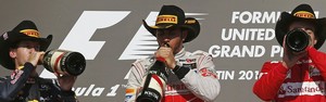 Hamilton vence, seguido de Vettel e Alonso (Reuters)