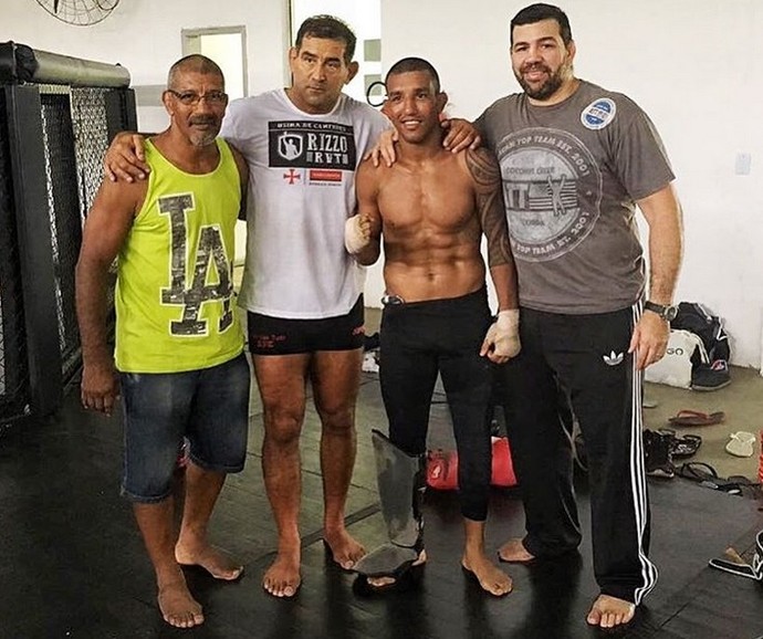 Laerte Barcelos, Marco Ruas, Raoni e Pedro Rizzo (Foto: reprodução/Instagram)