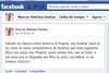 'Quebro você no meio': zagueiro ameaça rival na web e pode ser punido (Reproduação / Facebook)