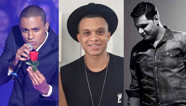 Romero Ribeiro, Jeffinho e Nego Branco: os novos cantores do Exaltasamba (Foto: Divulgação)