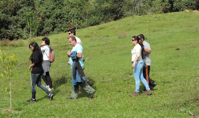 Visita técnica foi feita em local conhecido como Bosque do Visconde (Foto: Agenor Maia de Siqueira/PMR)