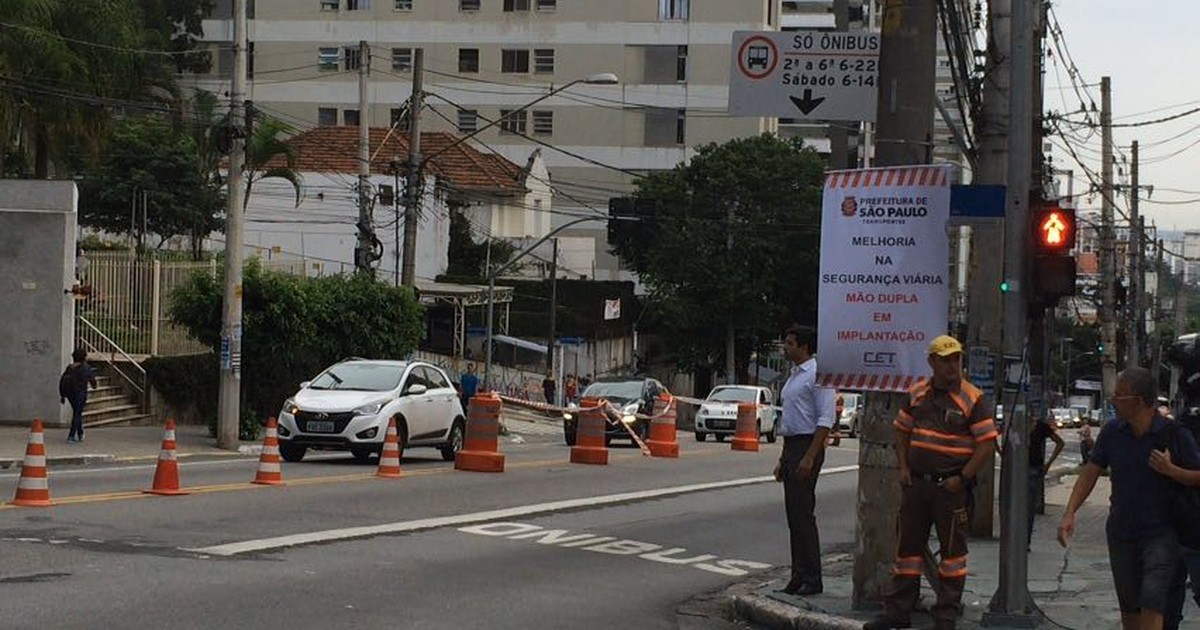 G1 Mudança na Brigadeiro Luís Antônio provoca dúvidas, queixas e trânsito notícias em São Paulo