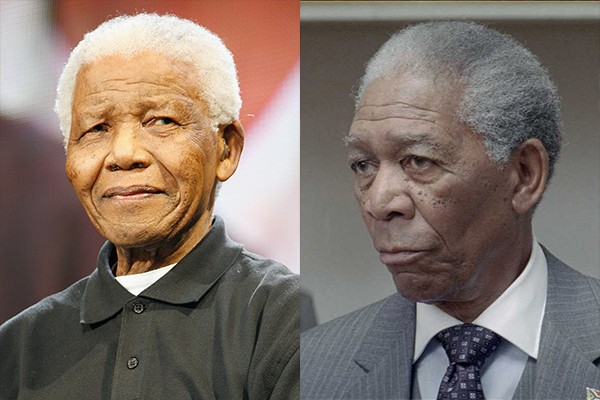Morgan Freeman deu vida ao presidente sul-africano Nelson Mandela, em ‘Invictus’ (2009). (Foto: Wikimedia Commons/Divulgação)