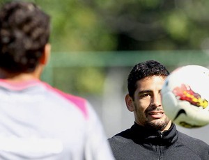 Diego Souza no treino do Vasco (Foto: Marcelo Sadio / Site Oficial do Vasco da Gama)