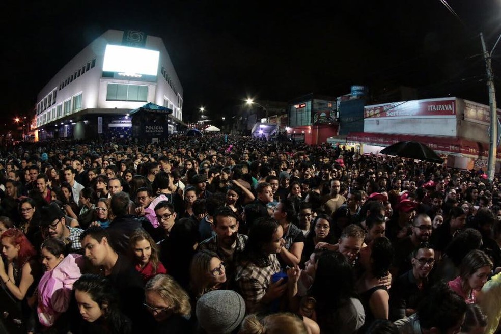 Público lotou o Polo Azulão  (Foto: Arnaldo Felix/Divulgação)