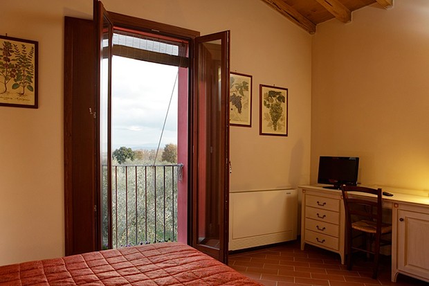 Hotel na Toscana (Foto: Reprodução)