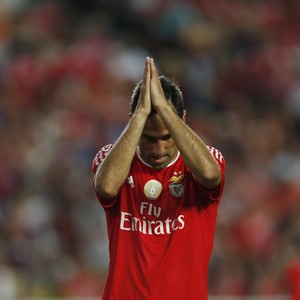 Jonas Benfica x Moreirense (Foto: Reuters)