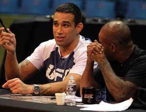 Fabricio Werdum Rafael Cordeiro TUF Brasil 2 UFC (Foto: Getty Images) Fabricio Werdum Rafael Cordeiro TUF Brasil 2 UFC (Foto: Getty Images)