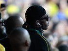 Usain Bolt assiste final de futebol com Brasil contra Alemanha 