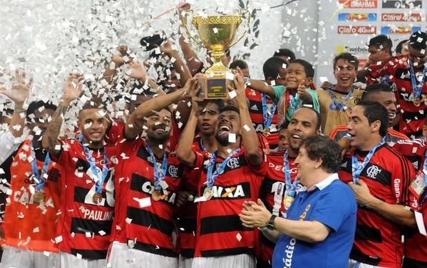 Flamengo campeão carioca taça trofeu, Flamengo x Vasco (Foto: André Durão)